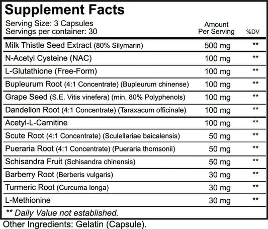 NutraKey Liver Optima Antioxidant Formula, 90 Capsules (Discontinued)