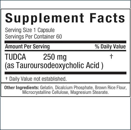 Allmax Tudca+ 250mg, 60 Capsules