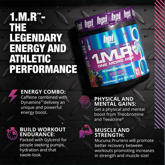 BPI Sports One More Rep, 25 Servings