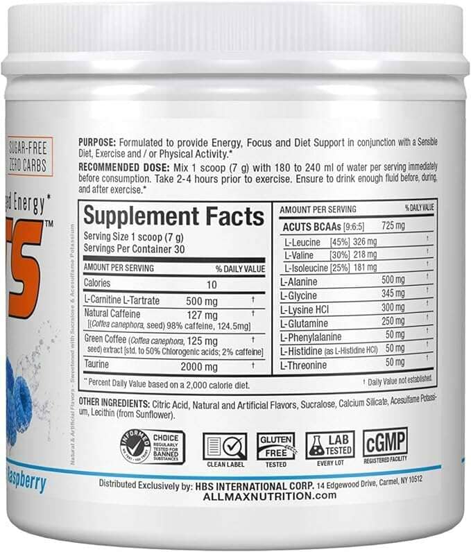 Allmax AminoCuts, 30 Servings