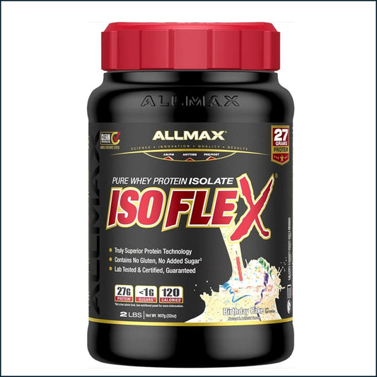 Allmax IsoFlex Whey Protein Isolate, 2lbs