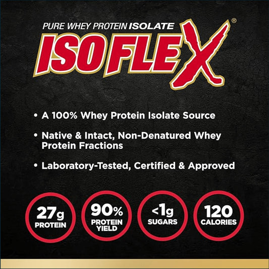 Allmax IsoFlex Whey Protein Isolate, 2lbs