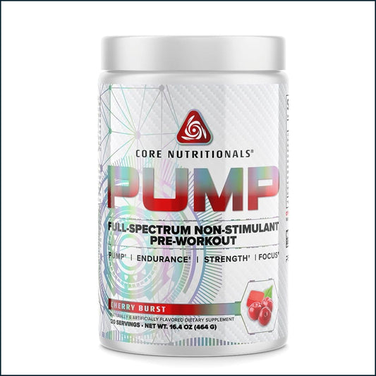 Core Nutritionals Pump Non-Stim Pre-Workout, 20/40 Servings