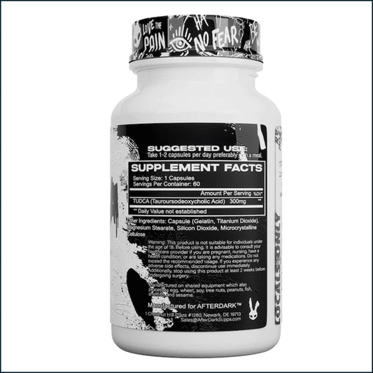 AfterDark Supps Tudca, 60 Capsules