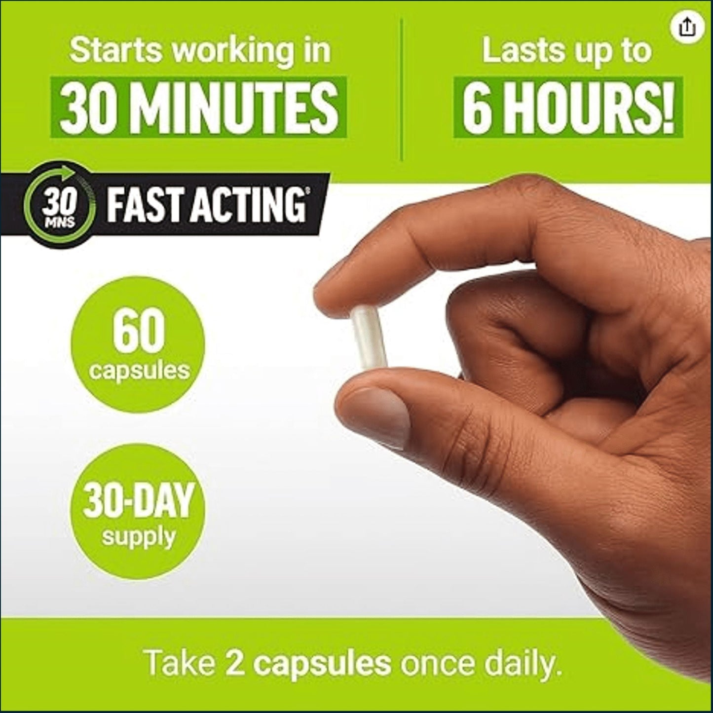 Smash Boost Nitric Oxide Booster, 60 Capsules