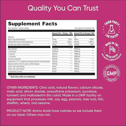Universal Nutrition Boost & Focus, 30 Servings