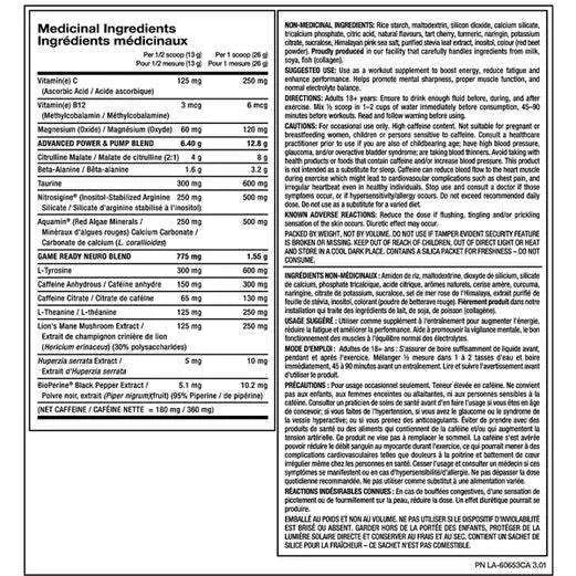 PVL Domin8 Pre-Workout SuperFuel, 20 Servings