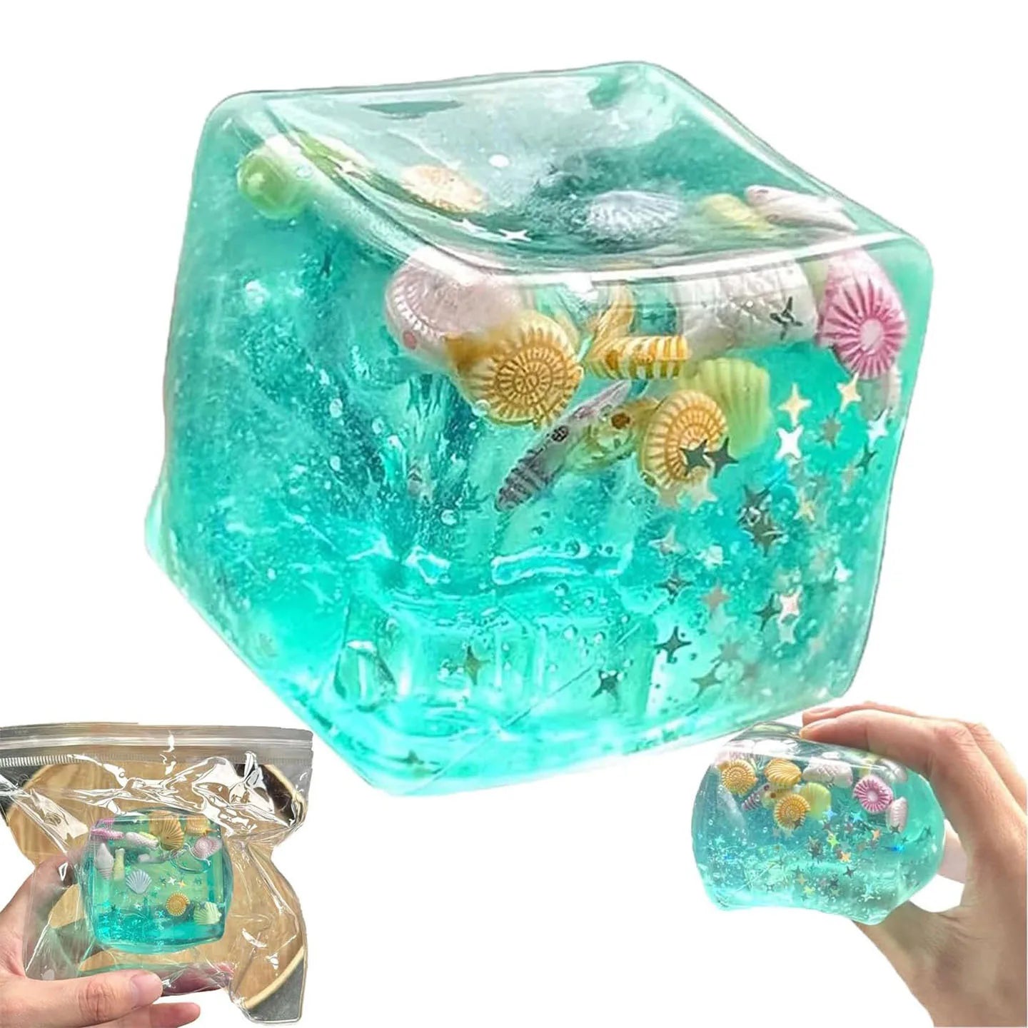 New 3D Cartoon Squeeze Figurine - Crunching Fidget Toy, Multicolor Gift for Christmas Birthdays Parties