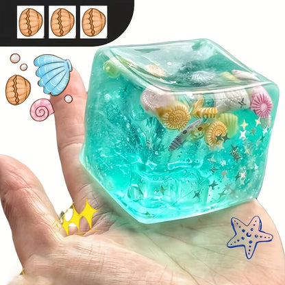 New 3D Cartoon Squeeze Figurine - Crunching Fidget Toy, Multicolor Gift for Christmas Birthdays Parties