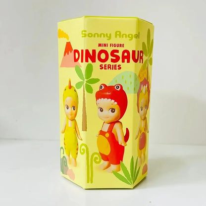New Sonny Angel Dinosaur Series Hippers Harvest Cute Hippie Doll Trendy Car Mobile Phone Ornaments Dumplings Children'S Toy Gift