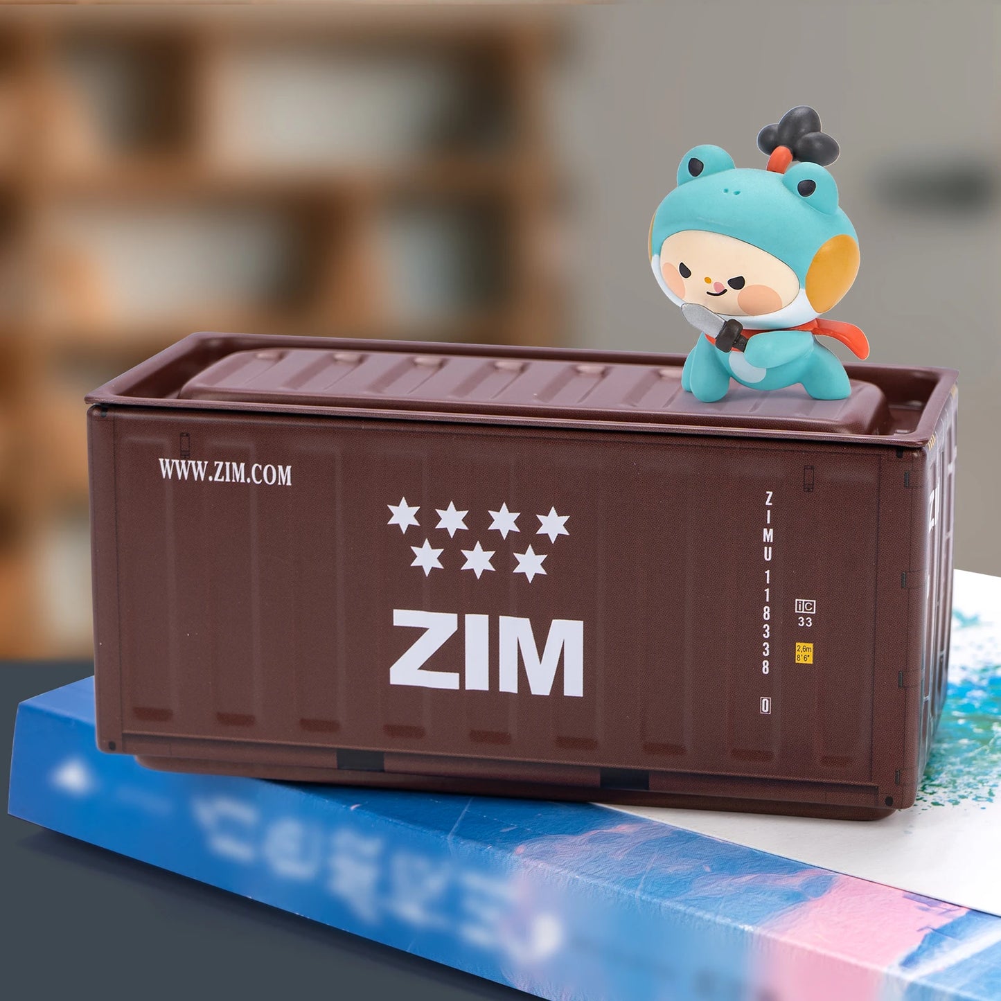 Mini Iron Storage Box Miniature Storage Iron Box Creative Decoration Collect Small Item Desktop Mini Container Model Kids Gifts