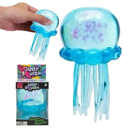 1PC beach luminous water octopus jellyfish toys outdoor clockwork parent-child interactive products venting simulation eight claws