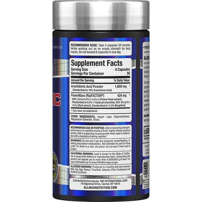 Allmax Arachidonic Acid+, 120 Capsules