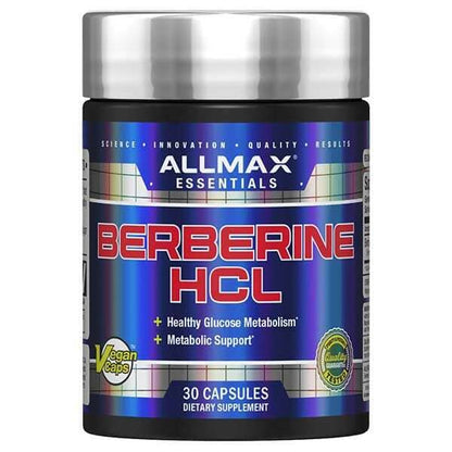 Allmax Berberine HCL 500mg, 30 Capsules