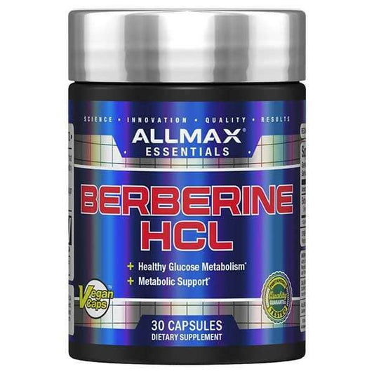 Allmax Berberine HCL 500mg, 30 Capsules