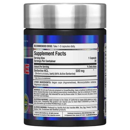 Allmax Berberine HCL 500mg, 30 Capsules
