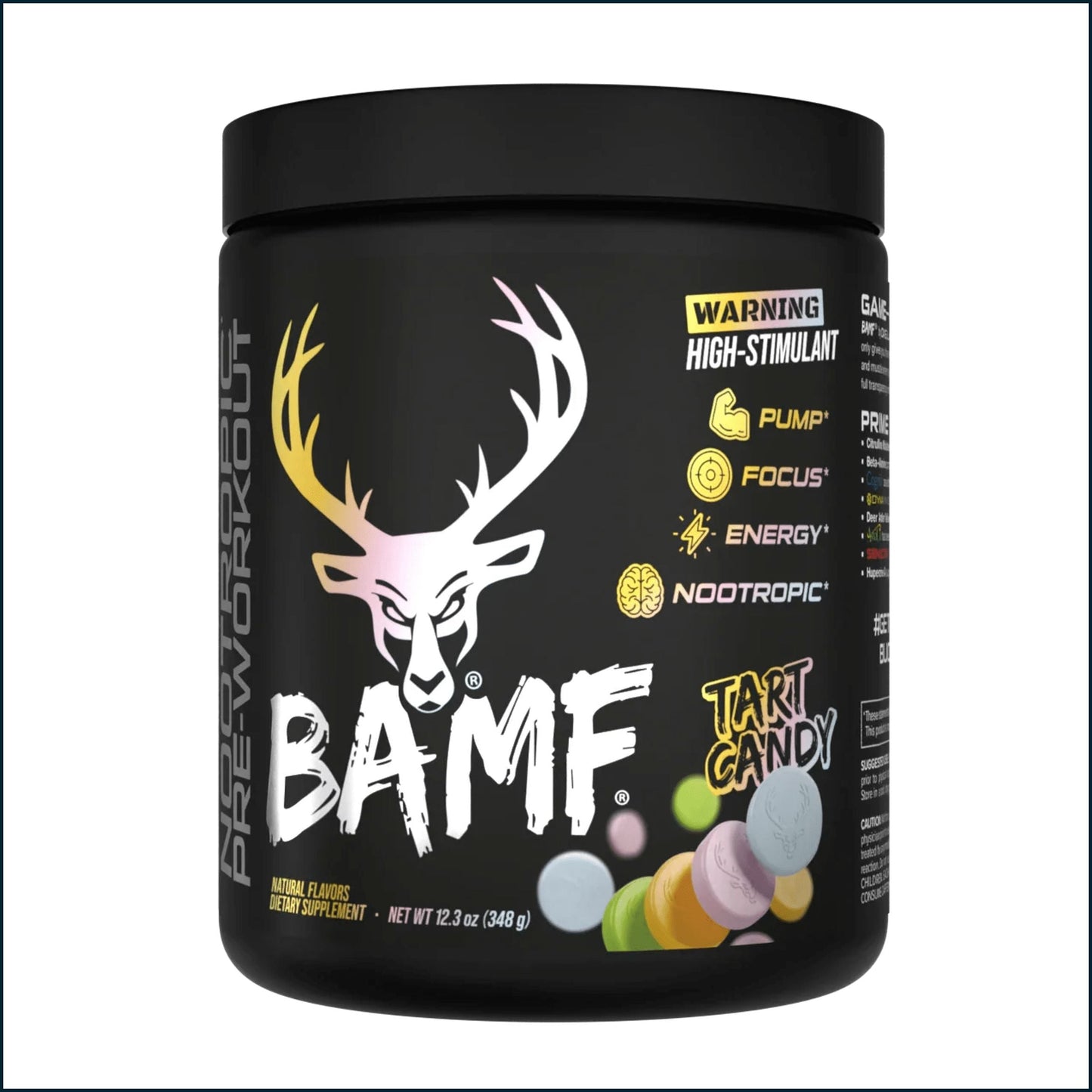 Bucked Up BAMF Nootropic Pre-Workout, 30 Servings