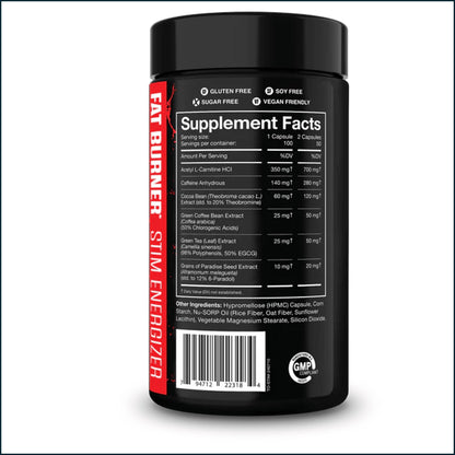 JNX Sports The Omen! Thermogenic Fat Burner, 100 Capsules