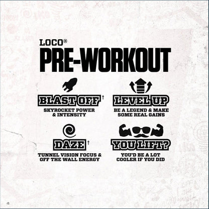 MyoBlox Loco Pre-workout, 20/40 Servings