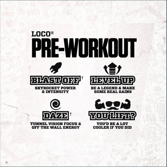 MyoBlox Loco Pre-workout, 20/40 Servings