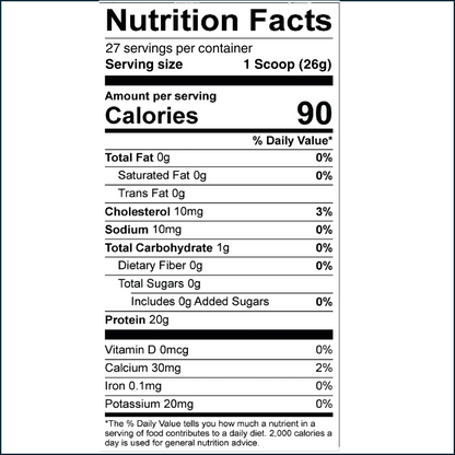 Perk Clear Protein, 1.55lbs