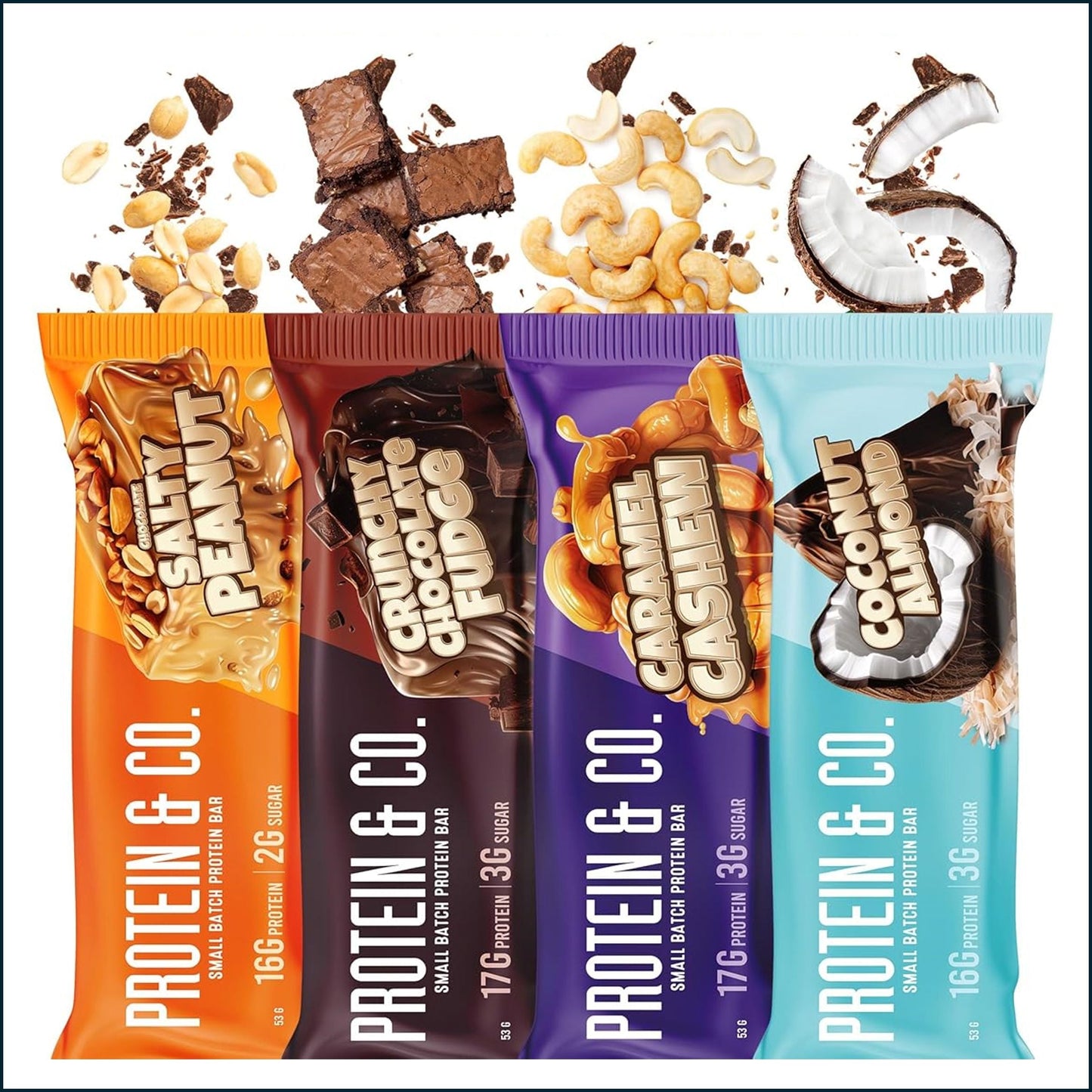 Nutraphase Protein & Co Protein Bar, Box of 12