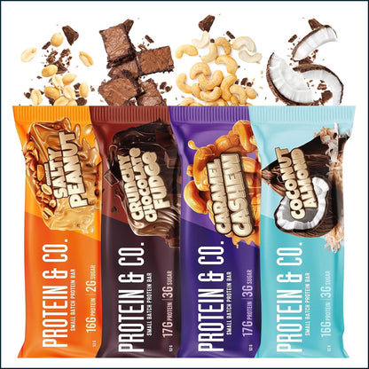 Nutraphase Protein & Co Protein Bar, Box of 12